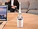 Allegro Self-Sterilizing Sonic Electric Toothbrush with Portable Travel UV Sanitizer&Drying Cup Kit, Space Black, AL-012