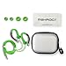 MAXROCK (TM) 3.5mm Jack Stereo Sport Headphones with Flexible Earhook Build-in Microphone and Remote Control (Green)