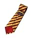 Red & Yellow School College Tie Woven Stripe Tie , 57