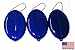 3 Oval Squeeze Coin Holders-Holds Coins and Small item plus Keys