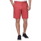 IZOD Mens Saltwater Flat Front Stretch Chino Shorts