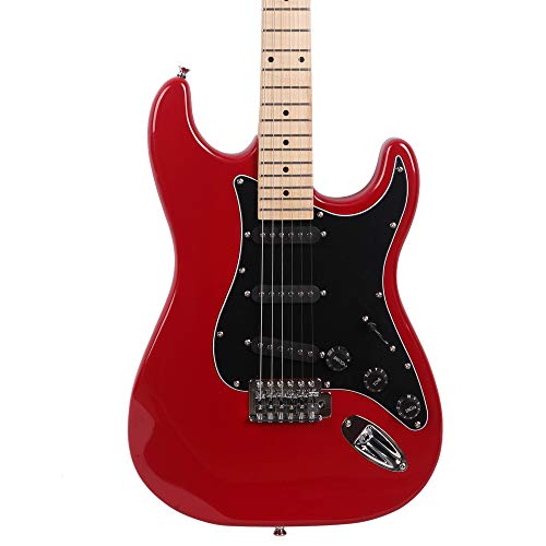 image for ISIN Full Size Electric Guitar for Music Lover Beginner with Amp and A