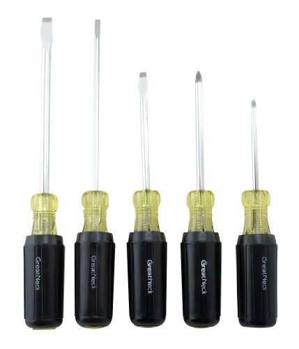Click Here to See More Images GreatNeck R5PRG Screwdriver Set, 5-Piece