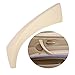 QUIOSS 51419150340 Inner Door Panel Handle Outer Trim Cover Right Side for BMW E90 3-Series Sedan Beige