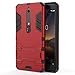 Nokia 6.1 Case, Nokia 6 2018 Case, [Not Suitable for Nokia 6] MAIKEZI Dual Layer Armor Hard Slim Hybrid Kickstand Phone Cover Case for Nokia 6 2018 (Red Kickstand Case)