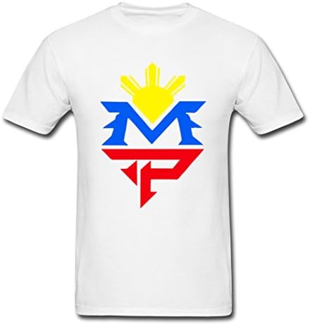 Lakerstar Men's Manny Pacquiao Philippines Adult Tee Shirt X-Large