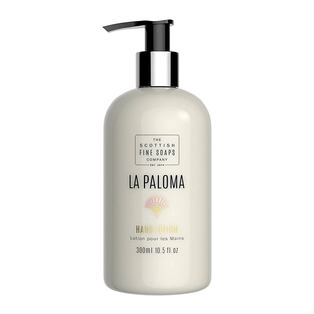 Scottish Fine Soaps - La Paloma Hand Lotion - Vegan & Fruity Moisturising Cream - 300ml