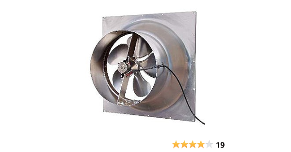 48-watt Gable Mounted Solar Attic Fan 