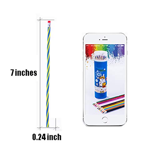 35 PCS Flexible Soft Pencil Magic Bend with Eraser for Children Writing Gift School Fun Equipment