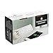 Marathon USB Clock Charger with 2 Charging Ports, 2019 Edition with Universal AC Adapter - Backup Batteries Included - CL030055WH (White Case with White LED Digits)