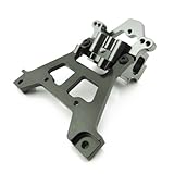 Atomik RC Alloy Front Bulkhead for 1:10 Traxxas Jato - Grey - Replaces Part TRA5530