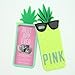 3D Cute Pineapple Pattern Soft Silicone Case Cover For iPhone 5 (Yellow)