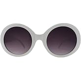 Pop Fashionwear® Womens Fashion Circle Round Jackie O Bold Chic Sunglasses P547