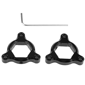 gazechimp Paar Motorcycle CNC Front Hex Geanodiseerd Vork Preload Richter 19mm voor SUZUKI GSXR 600 2006 2010 GSXR 750…