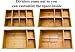 Tea Box 100% Bamboo Tea Box Chest Organizer With Slide Out Drawer, 8 Storage Compartments Clear Shatterproof Hinged Lid By Sugarman Creations PERFECT HOLIDAY GIFT