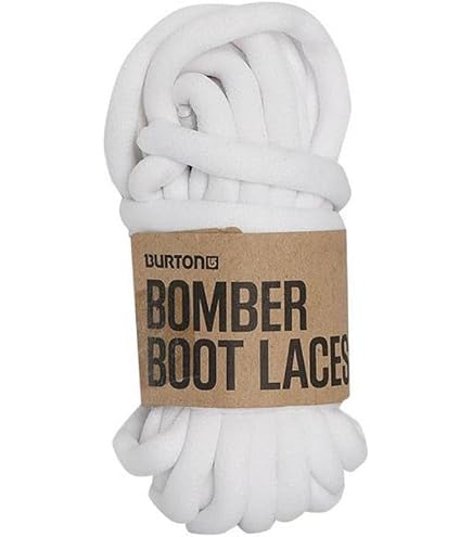 Burton Bomber Snowboard Boot Laces (White) : Clothing, Shoes & Jewelry