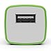 PowerJive USB AC Power Adapter Charger for iPhone and iPad - Green