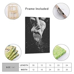 Black And White Woman Sexy Aesthetic Poster Posters