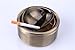 Kinger_Home Stainless Steel Classic Windproof Ashtray with Lid, Cigarette Ashtray for Indoor or Outdoor Use, Ash Holder for Smokers, Desktop Smoking Ash Tray for Home Office Decoration(Bronze Cyan)