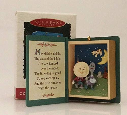 Hallmark Keepsake Ornament – Hey Diddle, Diddle by Mother Goose – Second in Series 1994 (QX5213)