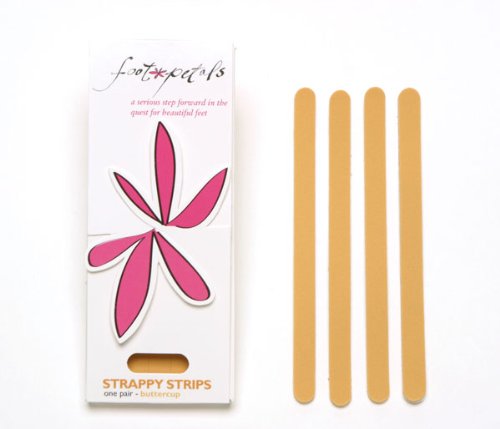 Foot Petals Strappy Strips Buttercup
