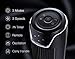 Aikoper Tower Fan, Oscillating Fan with Quiet Cooling 3 Wing Mode, 3 Speed and Remote Control, up to 7h Timer, LED Display, Low Noise Whole Room Floor Fan, 36-Inch, Black