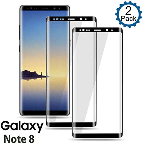 Galaxy Note 8 Screen Protector [2-Pack], Tempered Glass Screen Protector [Case-Friendly][No Bubbles][Easy to Install][Anti Fingerprint][Full Coverage] Screen Protector Compatible Samsung Galaxy Note 8 - Thumbnail 7