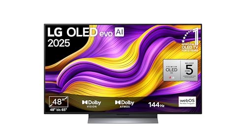 OLED48G56LS TV 48" (121 cm) OLED evo Fernseher (α11 4K AI-Prozessor, webOS 25, Dolby Vision, bis zu 120Hz) [Modelljahr 2025]