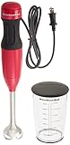 KitchenAid KHB1231TCB 2 Speed Hand Blender, Flamingo