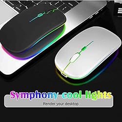 UrbanX 2.4GHz & Bluetooth Mouse, Rechargeable