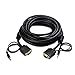 Cable Matters VGA Cable with Audio (SVGA Monitor Cable with 3.5mm Stereo Audio) 25 Feet