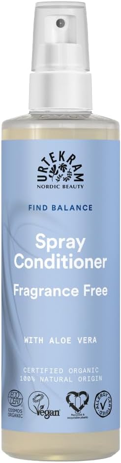 Urtekram Fragrance Free Spray Conditioner 250ml Organic Leave-In