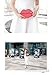 iPhone 6 6S Case Red Lips with Crossbody Metal Chain Miniko(TM) Cute 3D Sexy Red Lips Silicone Cartoon Funny Gel Lovely Stylish Design Phone Case for iPhone 6 6s 4.7 inch Teen Girls Women