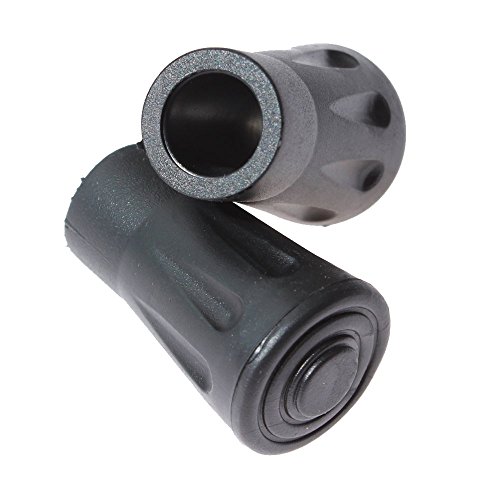 Walking Hiking Stick Tips 11mm Sticks End Rubber Caps Outdoor Sport Climbing Cane Crutch Tips Repair Replacement Pack of 4