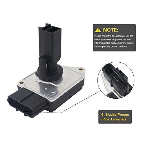 image for Carrep Mass Air Flow Sensor Meter MAF Sensor for Ford Mercury Mazda 3.