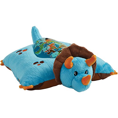 Pillow Pets Blue Dinosaur Stuffed Animal Sleeptime Lites Plush