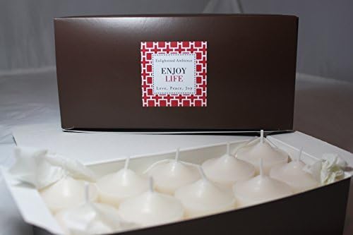 Candles votives 10 Tibetan Sandalwood Scented White