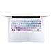 MOSISO Pattern Keyboard Cover Compatible with MacBook Pro 13/15 inch(with/Without Retina Display,2015 or Older Version),Older MacBook Air 13 inch (A1466/A1369,Release 2010-2017), Rainbow Gradient