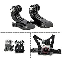 Action Pro 2 x J Hook Quick Release Buckle for GoPro Hero 8 7 6 5 4 3+ 3 SJCAM Xiaomi YI