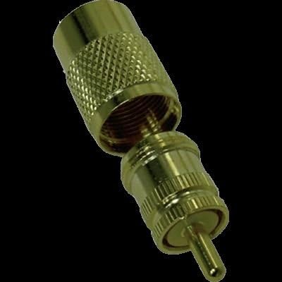 Digital Antenna Mfg#: DA645G, Gold Mini-Uhf Male to Uhf Male Adapter