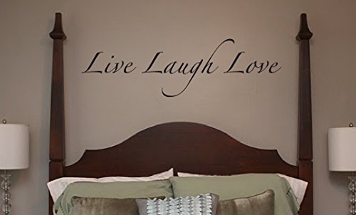 WALL DECALS - Live Laugh Love - lettering wall stickers - This Decal is Created By Digiflare Graphics, Original Product with Quality 100% Guaranteed!!!