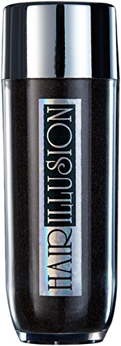 HAIR ILLUSION - Premium Hair Loss Concealer for Men & Women, Latest Hair Building Formulation, 100% Real Human Hair Fibers - 38g (grey)