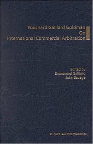 Download Fouchard, Gaillard, Goldman on International Commercial Arbitration PDF