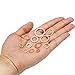 Baban 280 Pcs Flat Ring Copper Washer Assortment Flat Washers Kit 12 Size Types