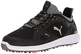 PUMA Golf Men's Ignite Pwradapt Golf Shoe, Black/Black, 10 Medium US
