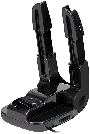 Intelligent Deodorant Baking Shoes, Shoe Electric Dryer, Deodorant Function Dryer, Time Booking, Scalable,Portable Folding and Drying Adjustable Rack for All Types of Shoes (Black)