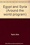 Front cover for the book Egypt & Syria by Alice Taylor