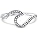 Oxford Diamond Co Sterling Silver Cute Wave Design .925 Sterling Silver Ring Sizes 2-12 (11)