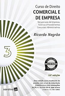 Livro Curso de Direito Comercial e de Empresa - Vol. 3 - 16ª edição 2022