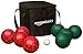 Amazon Basics Bocce Ball Set with Soft Carry Case